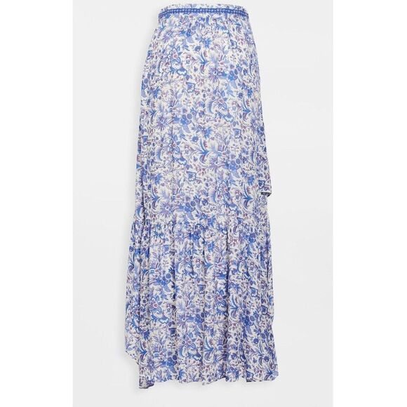 BA&SH Billie High- Low asymmetrical Floral Skirt NWT - Picture 6 of 6